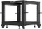 Lanberg Open Rack Series 19" Open Frame Rack 9HE, 4-Pfosten, mit Rollen, Flat Pack, tiefenverstellbar, 576-1033mm, RAL 9004, 657mm tief Vorschaubild