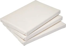 Kreul SOLO GOYA Stretched Canvas Basic Line, 380g/m², 0.13m x 18cm, 3 Stück