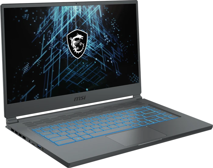MSI Stealth 15M A11SDK-085, Carbon Gray, Core i7-1185G7, 16GB RAM, 512GB SSD, GeForce GTX 1660 Ti Max-Q, DE