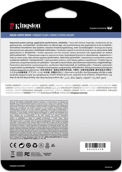 Kingston DC1000B Data Center Series Boot SSD - 0.5DWPD 480GB, SED, M.2 2280 / M-Key / PCIe 3.0 x4