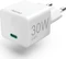 Hama Schnellladegerät USB-C PD/Qualcomm GaN Mini-Ladegerät 30W weiß Vorschaubild
