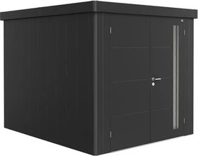 Biohort Neo 3B Gerätehaus mit Doppeltür dunkelgrau-metallic