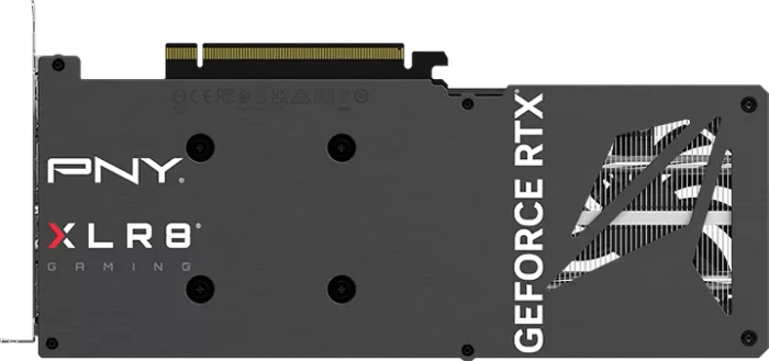 PNY GeForce RTX 4060 XLR8 Gaming Verto Epic-X RGB Overclocked Triple Fan, 8GB GDDR6, HDMI, 3x DP