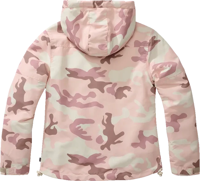 Brandit Windbreaker Frontzip Jacke candy camo (Damen)