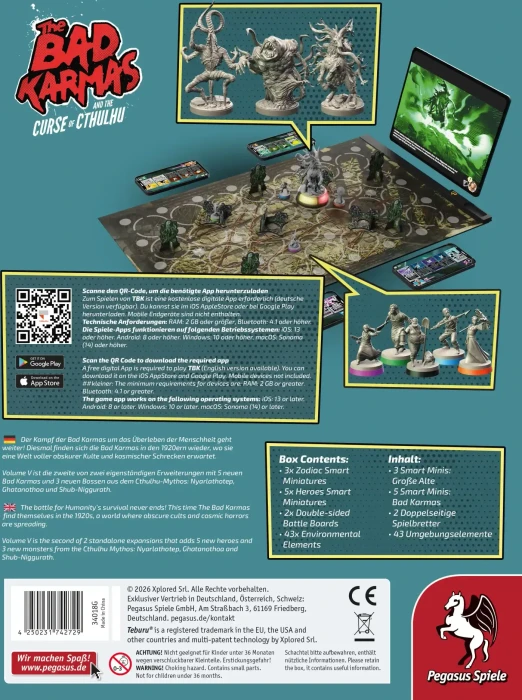 Teburu: The Bad Karmas and the Curse of Cthulhu: Volume 5 (Erweiterung)