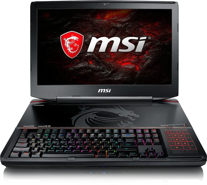 MSI GT83VR 7RF-206 Titan SLI, Core i7-7920HQ, 64GB RAM, 512GB SSD, 1TB HDD, 2x GeForce GTX 1080, DE