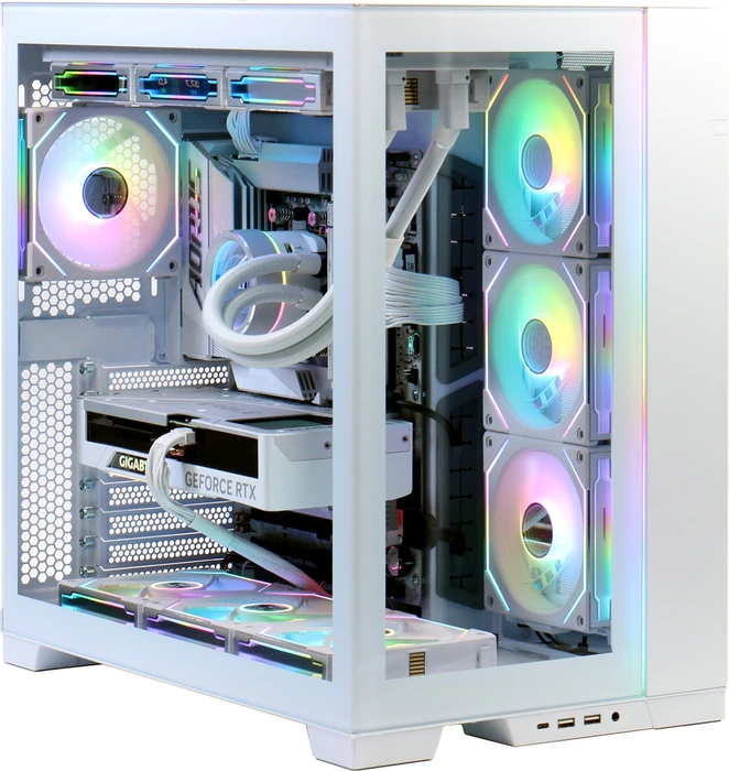 Hyrican Pure White 7408, Ryzen 7 7800X3D, 32GB RAM, 2TB SSD, GeForce RTX 5080