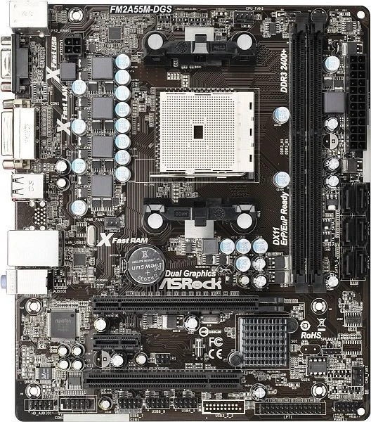 ASRock FM2A55M-DGS (AMD FM2)