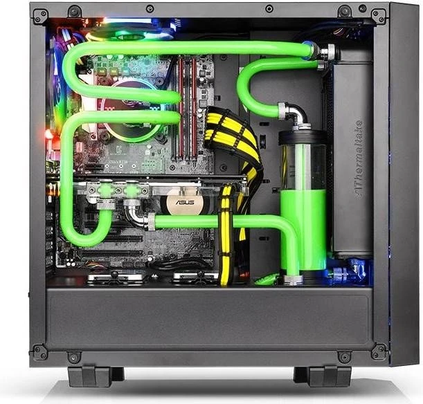 Thermaltake Core G21, schwarz, Glasfenster