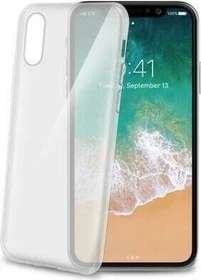 Celly Gelskin für Apple iPhone X transparent