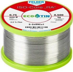 Felder ISO-Core RA Sn99Cu1 Lötzinn 0.75mm, 500g