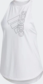adidas Badge of Sport Funktionsshirt ärmellos weiß/schwarz (Damen)