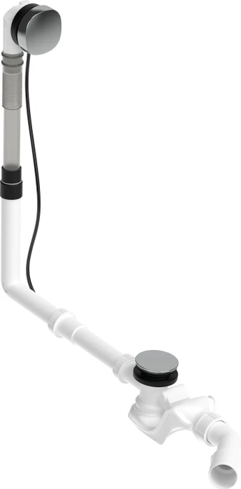 Duravit Universal Ab- und Überlaufgarnitur chrom