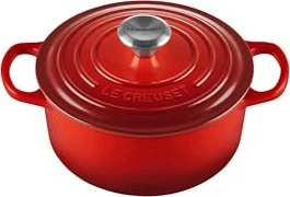 Le Creuset Signature Gusseisen Bräter rund 18cm 1.8l kirschrot