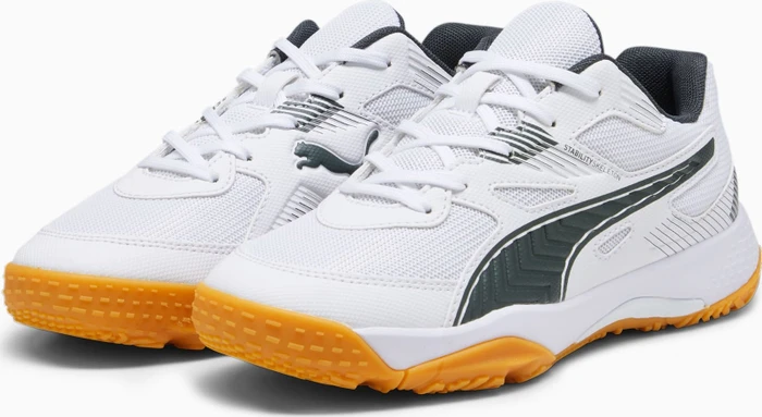 Puma Solarflash II puma white/shadow gray/gum (Junior)