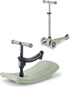 Micro Mini Micro Deluxe Rock & Go LED Kickboard