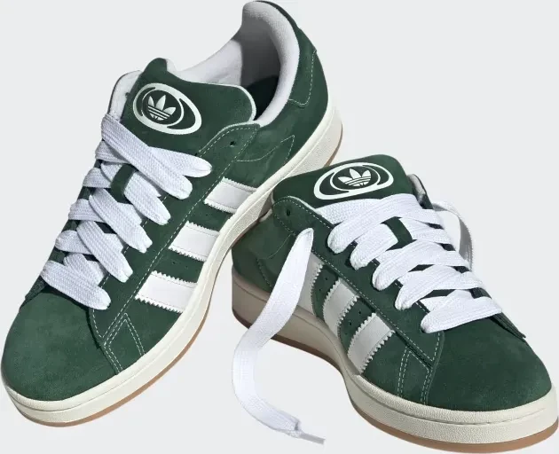 adidas Campus 00s dark green/cloud white/off white