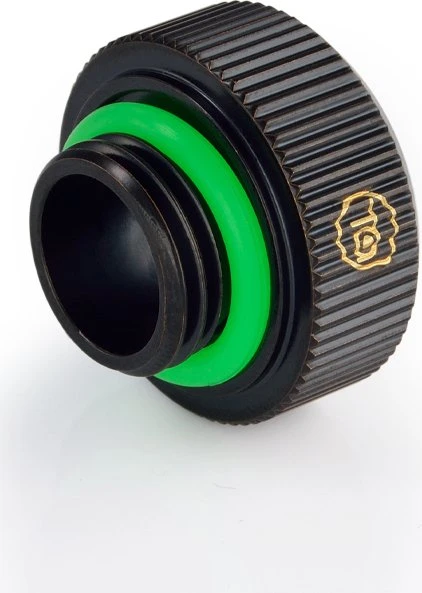 Bitspower Touchaqua Hardtube Adapter G1/4" auf 14mm, Glorious Black, 2er-Pack