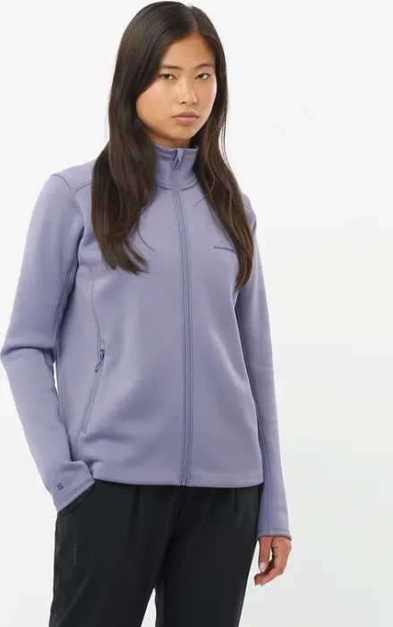 Salomon Outline Warm Jacke blue granite (Damen)