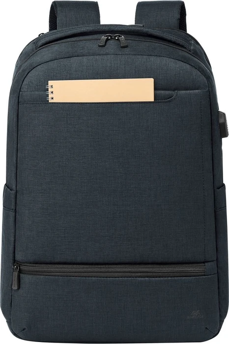 RivaCase 8365 Biscayne ECO 17.3" carry-on Laptop-Rucksack, schwarz