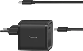 Hama Universal-USB-C-Notebook-Netzteil Power Delivery (PD) 5-20V/45W schwarz