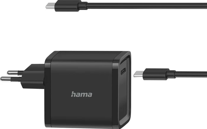 Hama Universal-USB-C-Notebook-Netzteil Power Delivery (PD) 5-20V/45W schwarz