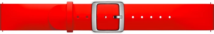 Nokia Ersatzarmband Silikon für Steel HR 40mm rot