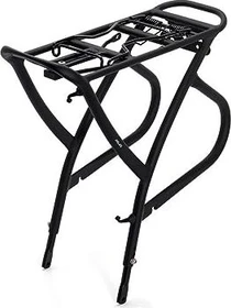 XLC Alu Hinterrad Gepäckträger schwarz matt