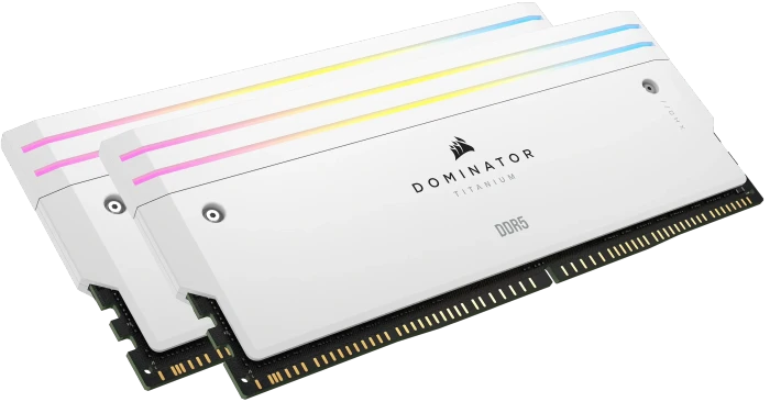 Corsair Dominator Titanium DDR5 Light Enhancement Kit, weiß