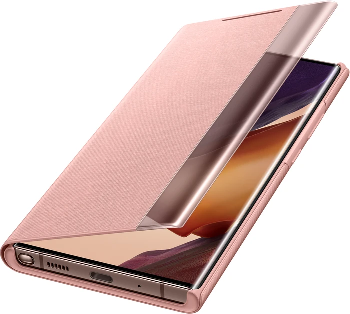 Samsung Clear View Cover für Galaxy Note 20 Ultra mystic bronze