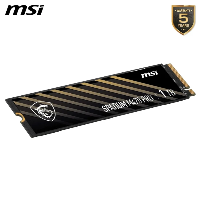 MSI Spatium M470 Pro 1TB, M.2 2280 / M-Key / PCIe 4.0 x4