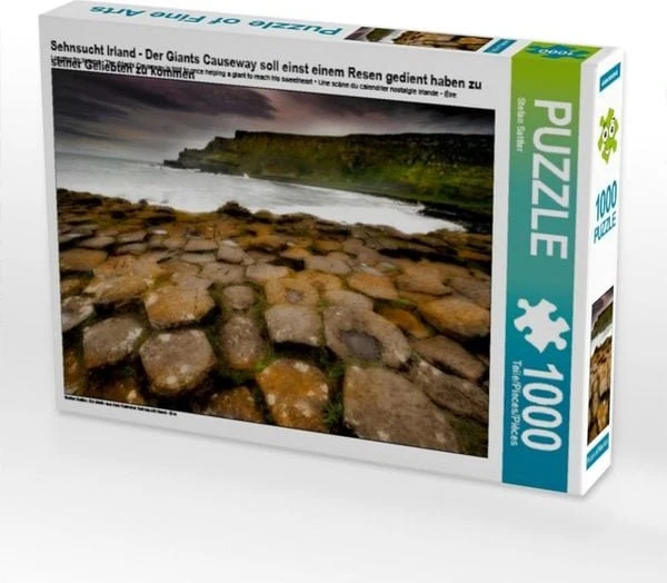 Calvendo Sehnsucht Irland - Der Giants Causeway soll einst einem Resen gedient haben zu seiner Geliebten zu kommen