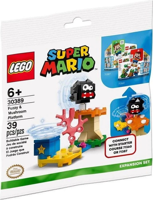LEGO Super Mario - Fuzzy und Mushroom Plattform