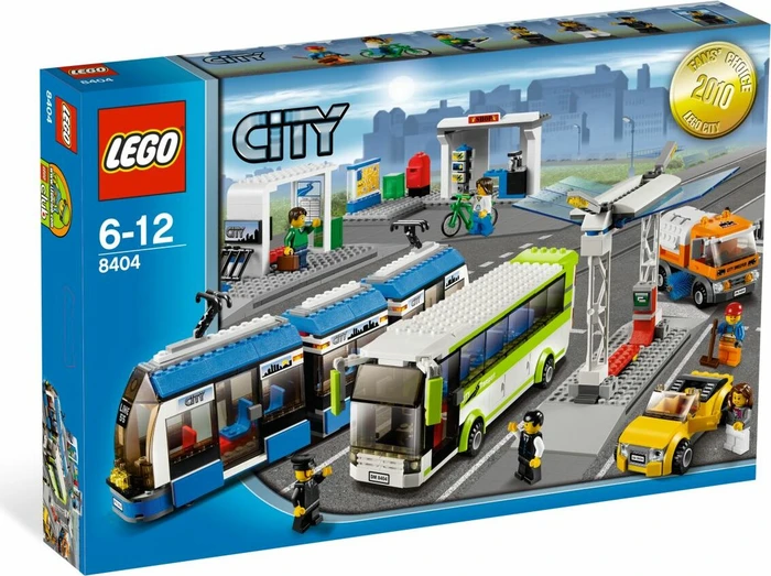 LEGO City Stadt - Große Bus- und Tramstation