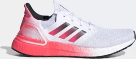 adidas Ultraboost 20 cloud white/core black/signal pink (Herren)