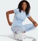 adidas Essentials 3-Streifen Slim Baby T-Shirt kurzarm glow blue/white (Damen) Vorschaubild