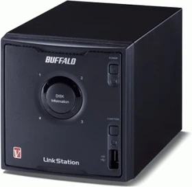Buffalo LinkStation Pro Quad 12TB, 1x RJ-45 1000Base-T, 2x USB-A 2.0