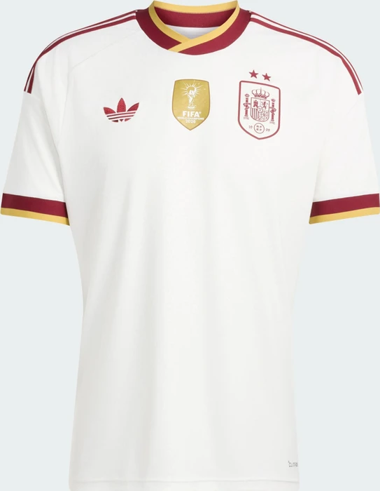 adidas FIFA WM 2026 Spanien Winners Auswärtstrikot langarm off white (Herren)