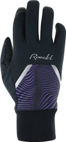 Roeckl Wirsberg Fahrradhandschuhe schwarz/violett (Damen)