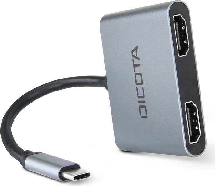 Dicota USB-C Mobile 4-in-1 Mini Docking Station 4K, USB-C 3.0 [Stecker]