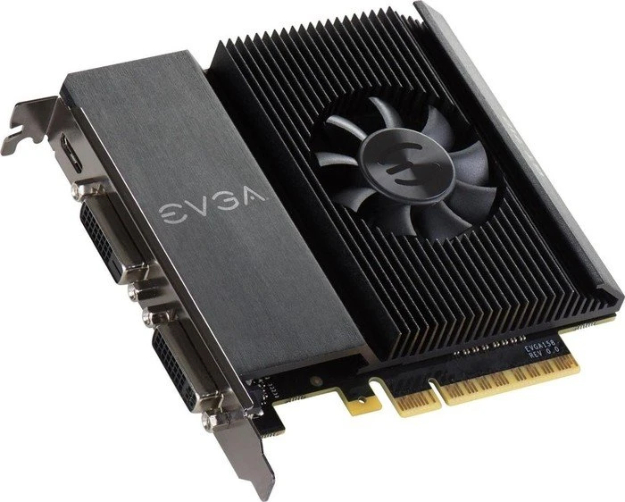 EVGA GeForce GT 710, 1GB DDR3, 2x DVI, Mini HDMI
