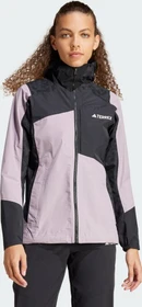 adidas Terrex Xperior Hybrid Rain.RDY Funktionsjacke preloved fig/black (Damen)
