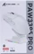Attack Shark X1 Tri-mode Wireless Gaming Mouse mit Ladestation, weiß, USB/Bluetooth Vorschaubild