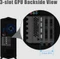 Glotrends Vertical Graphics Card Support Bracket, 3-Slot, gewinkelt, PCIe 5.0, 150mm, schwarz Vorschaubild