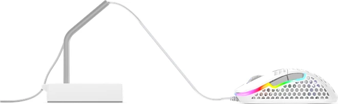 Xtrfy B4 Mouse Bungee, Mauskabelhalterung, grau/weiß