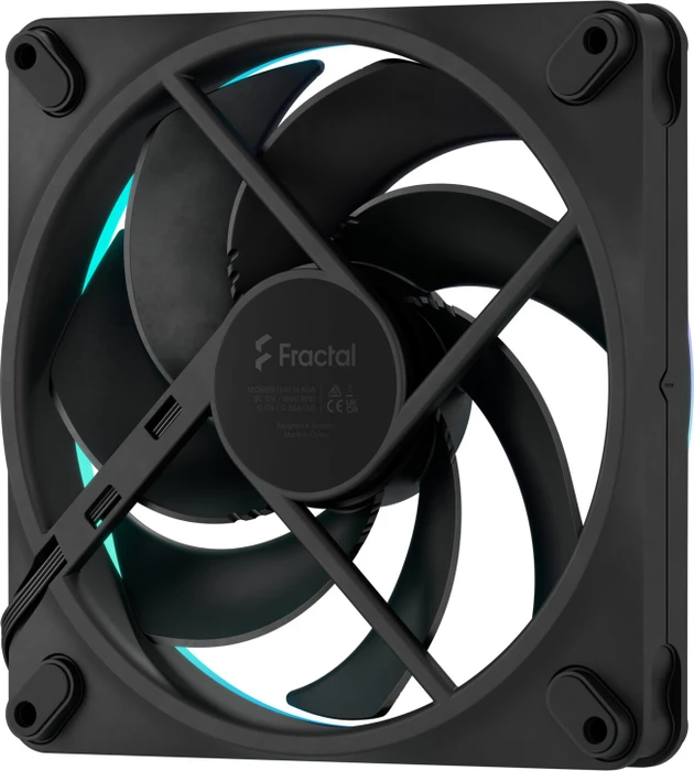 Fractal Design Momentum 14 RGB, schwarz, 140mm, 3er-Pack