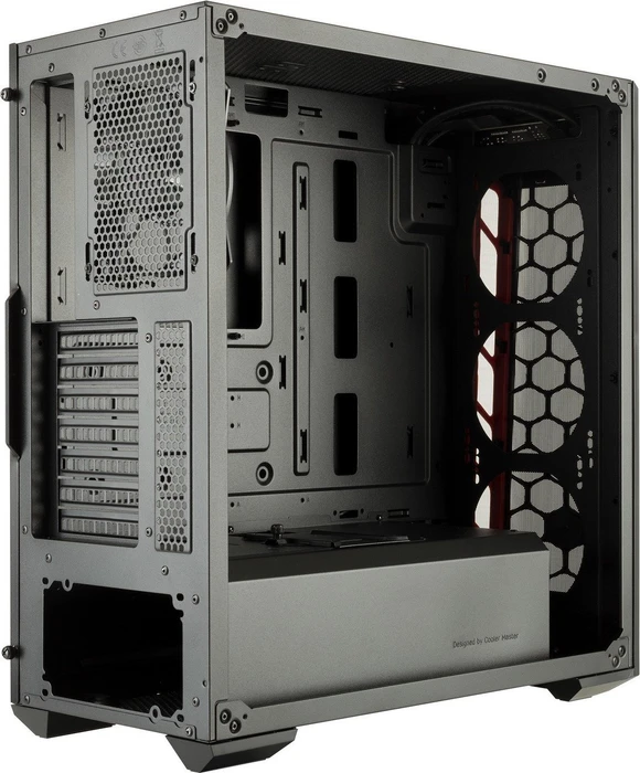 Cooler Master MasterBox MB511 blau, Acrylfenster