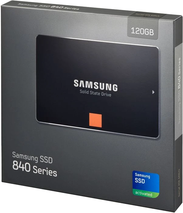 Samsung SSD 840 120GB, 2.5" / SATA 6Gb/s