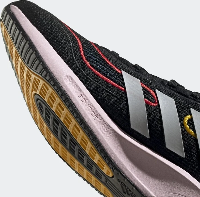 adidas Supernova core black/cloud white/vivid red (Damen)