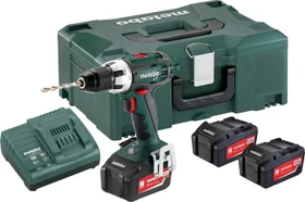Metabo BS 18 LT Set Akku-Bohrschrauber inkl. Koffer + 3 Akkus 4.0Ah
